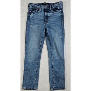 GAP High Rise Vintage Slim Distressed Jeans